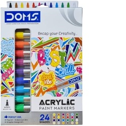 DOMS Acrylic Paint Marker 24 Shades